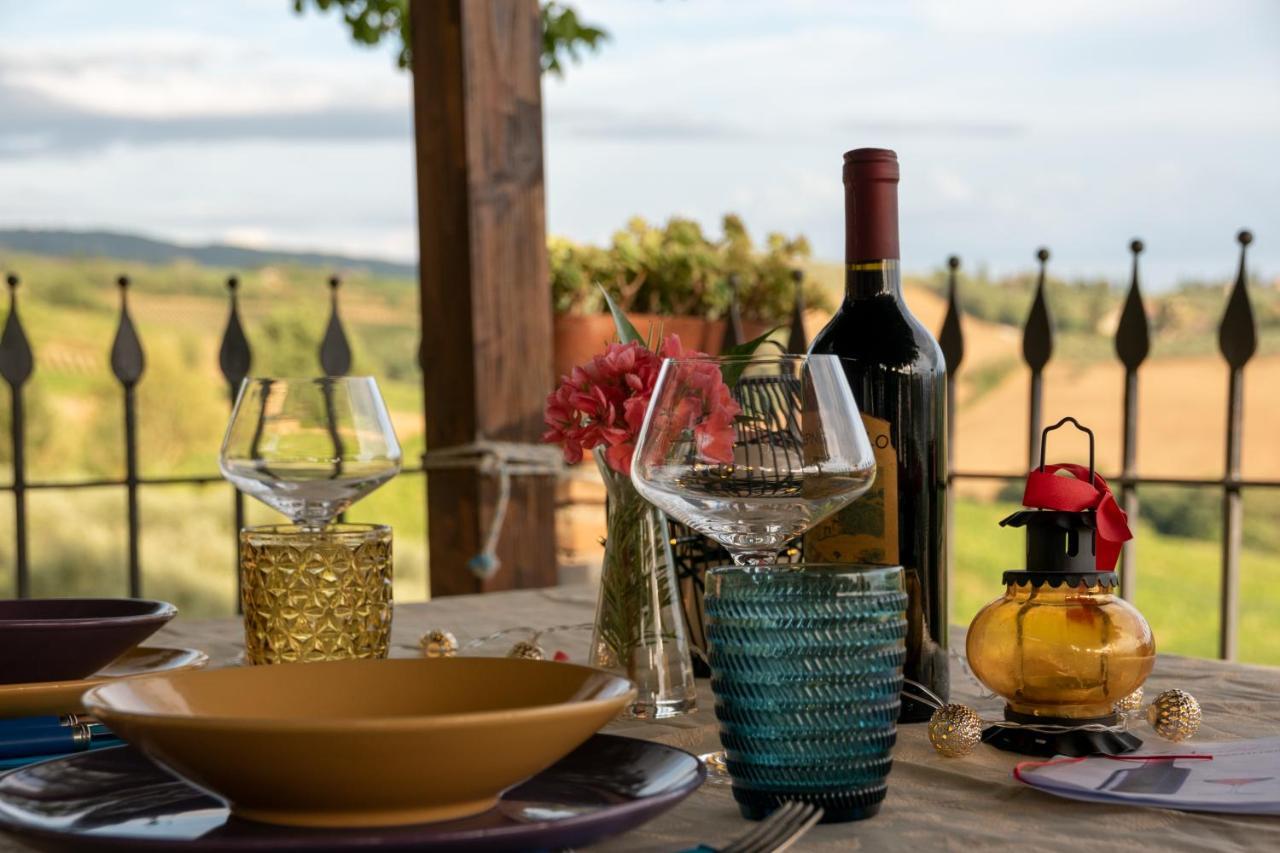 Agriturismo Vernianello Поджибонси Экстерьер фото